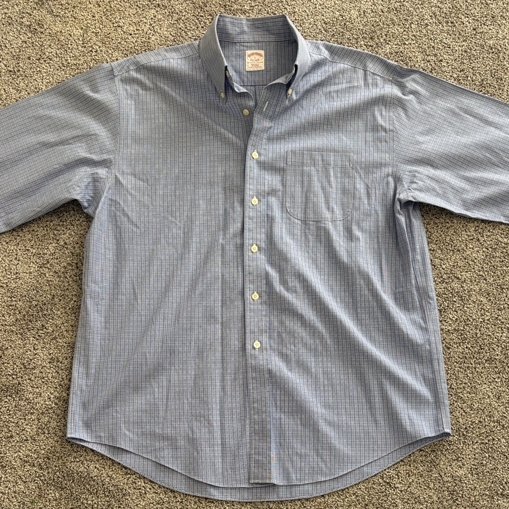 Men's Blue Striped Shirt
